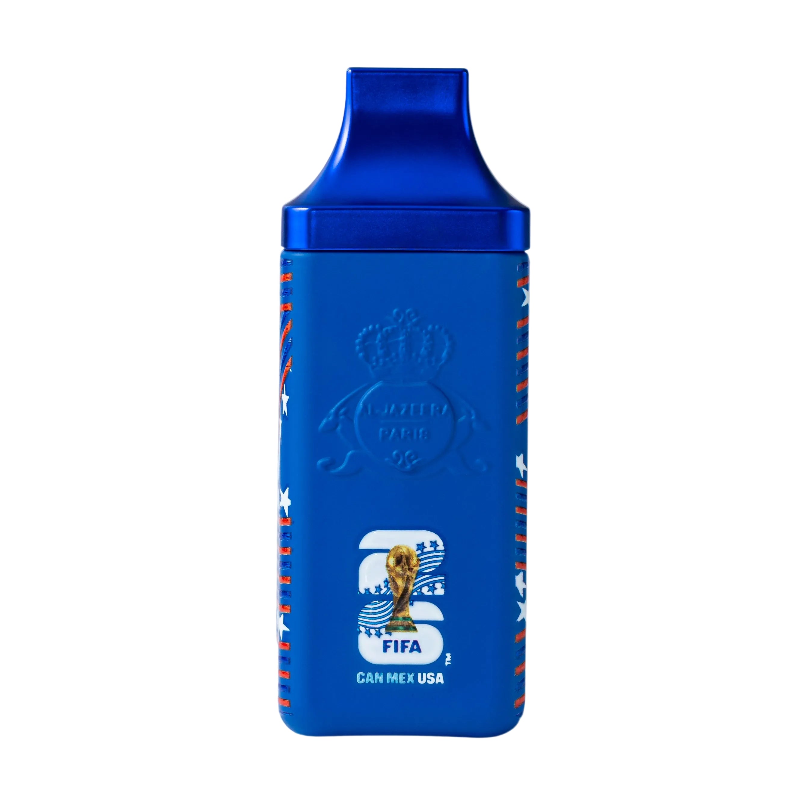 FIFA USA perfume by Novo Perfumes, featuring a sleek bottle design with bold branding and a modern, stylish appearance.