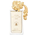 Jardins de Saba perfume by Novo Perfumes bottle with floral design and elegant packaging on a neutral background.