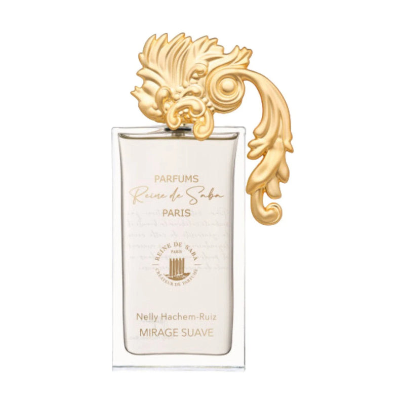 Elegant bottle of Mirage Suave perfume by Novo Perfumes with a sleek design and subtle branding on the label.