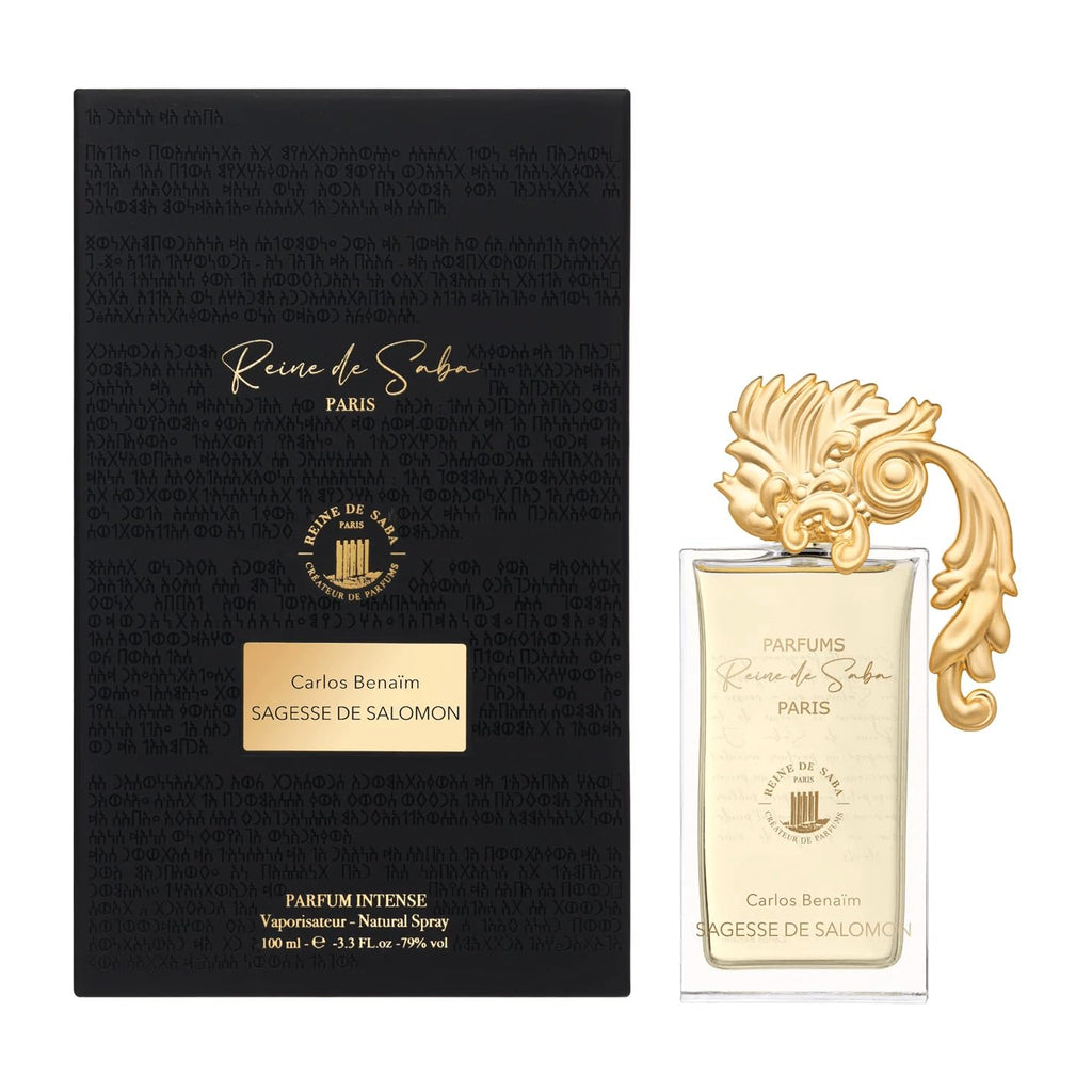 SAGESSE DE SALOMON perfume bottle by Novo Perfumes, elegant glass design with a sleek, modern appearance.