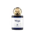Wega perfume bottle by Novo Perfumes with sleek, modern design and clear branding on a white background.